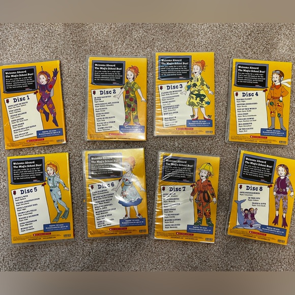 Scholastic The Magic School Bus The Complete Series 8 DVDs - Picture 2 of 2